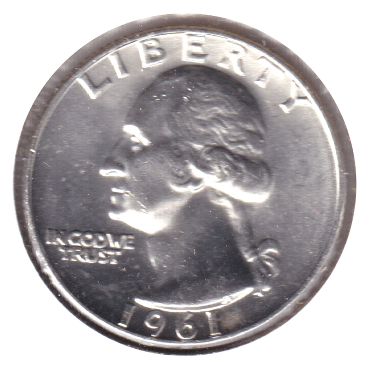 1961 D USA Quarter Brilliant Uncirculated (MS63)