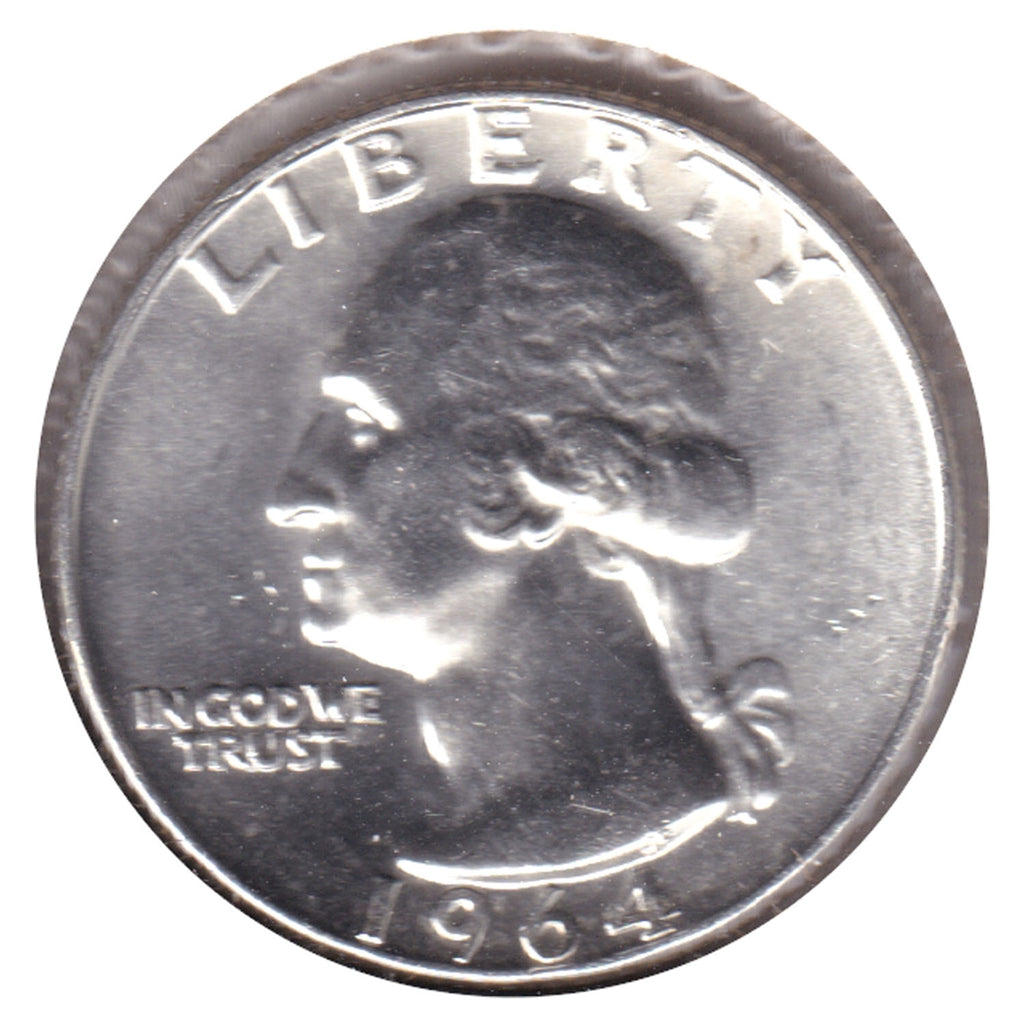 1964 D USA Quarter Brilliant Uncirculated (MS63)