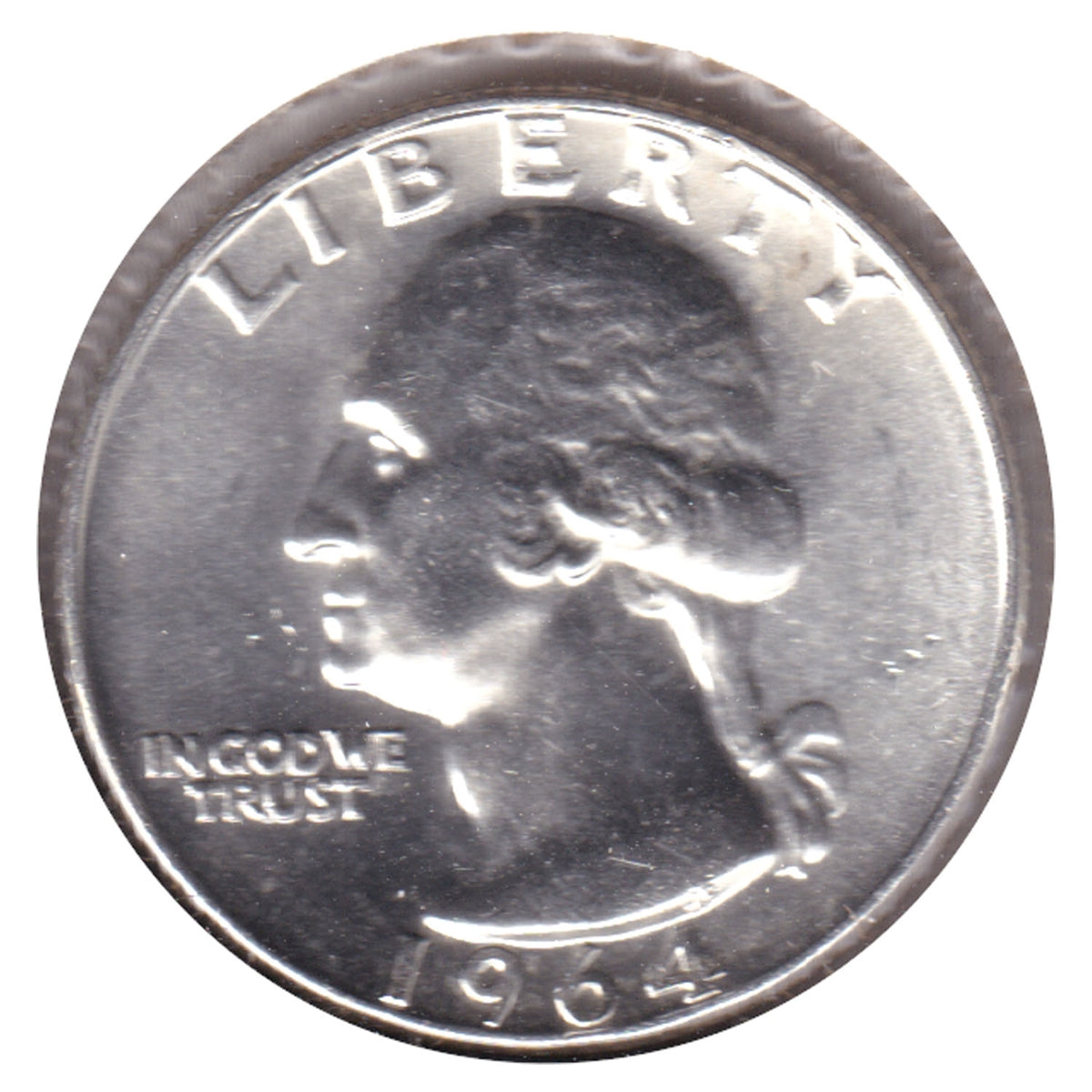 1964 D USA Quarter Brilliant Uncirculated (MS63)