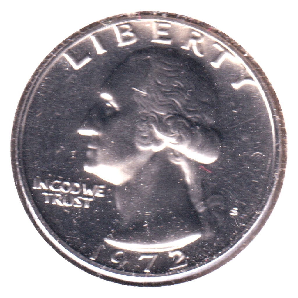 1972 S USA Quarter Proof