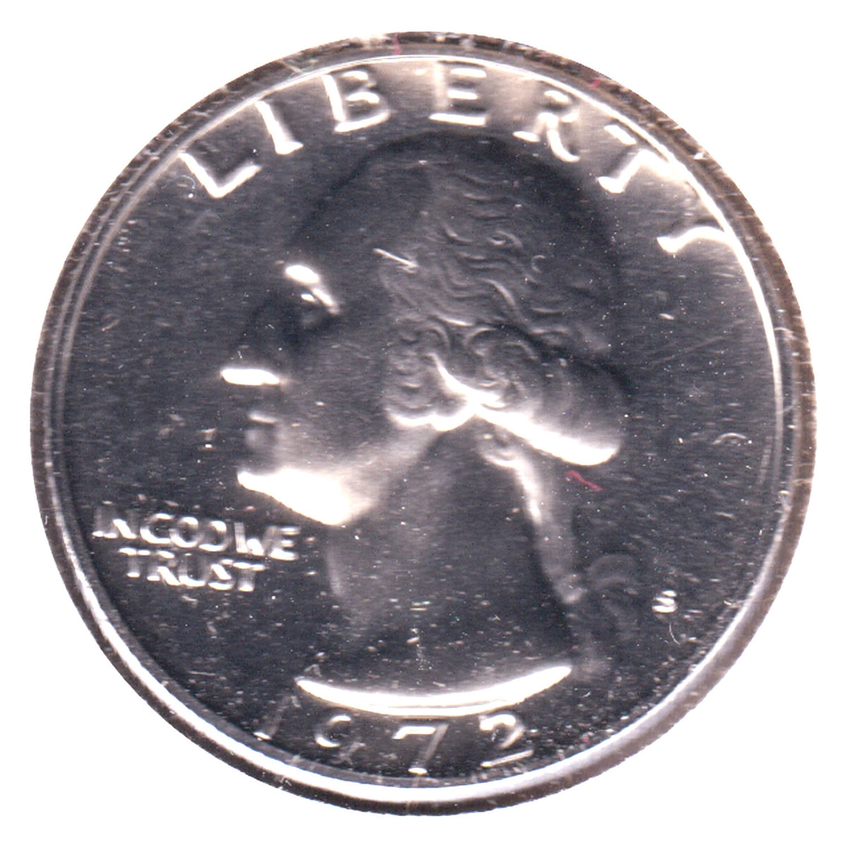 1972 S USA Quarter Proof