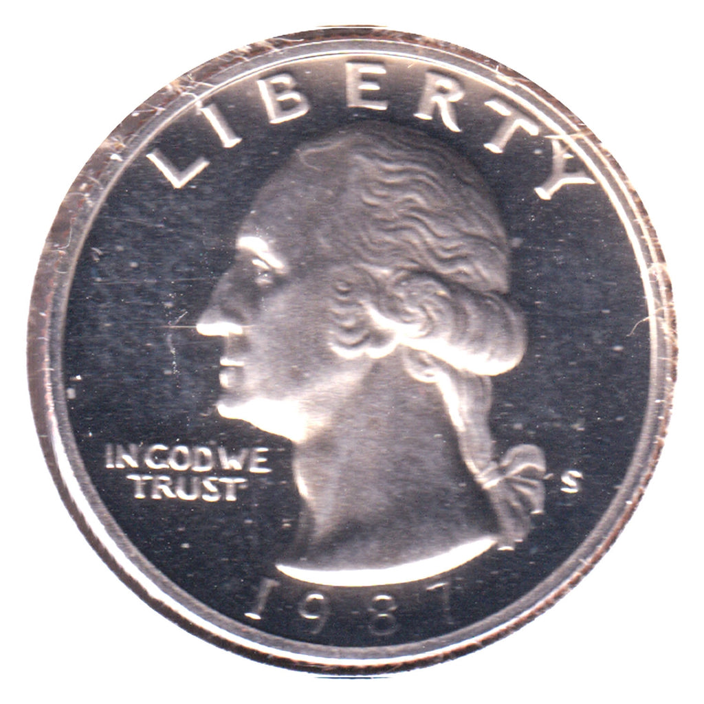 1987 S USA Quarter Proof