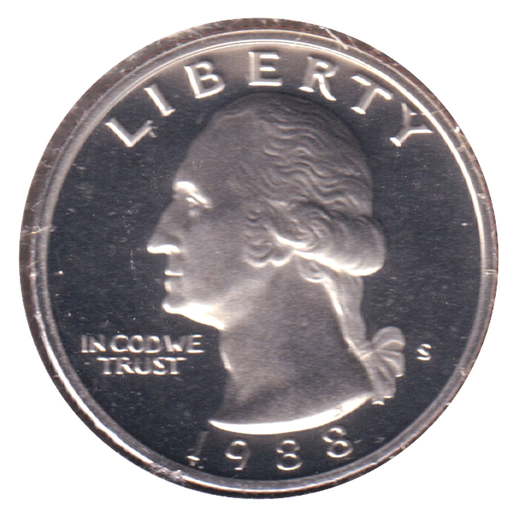 1988 S USA Quarter Proof
