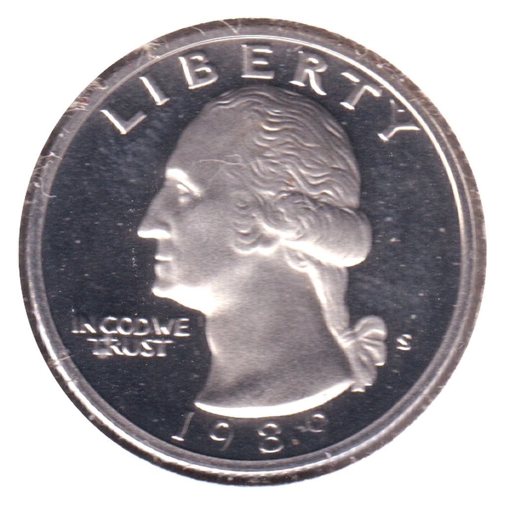 1989 S USA Quarter Proof
