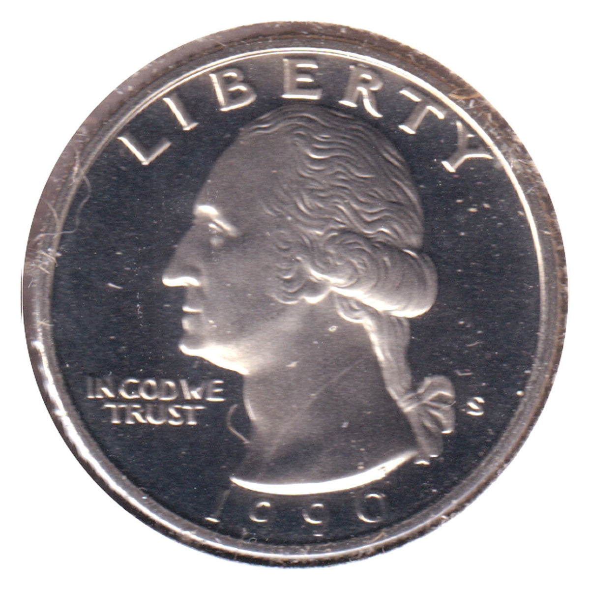 1990 S USA Quarter Proof