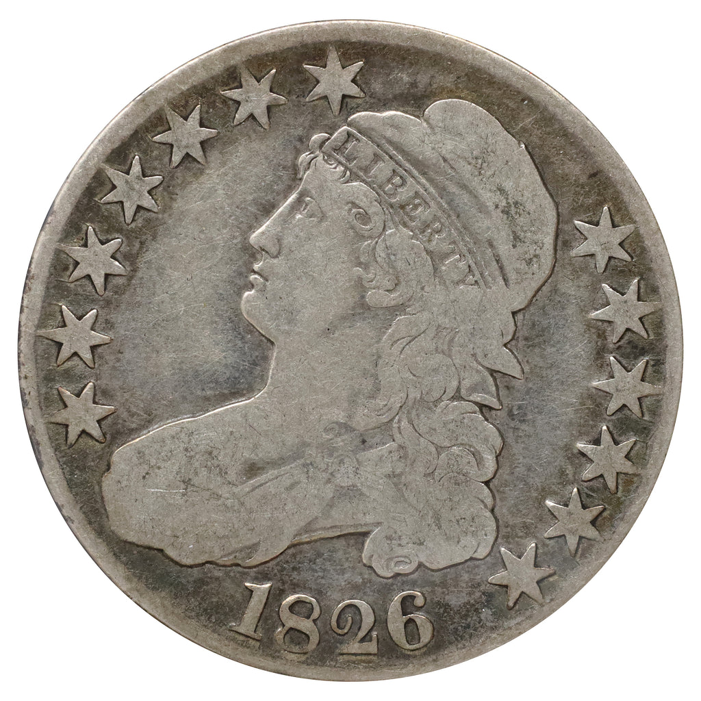 1826 USA Half Dollar F-VF (F15) $