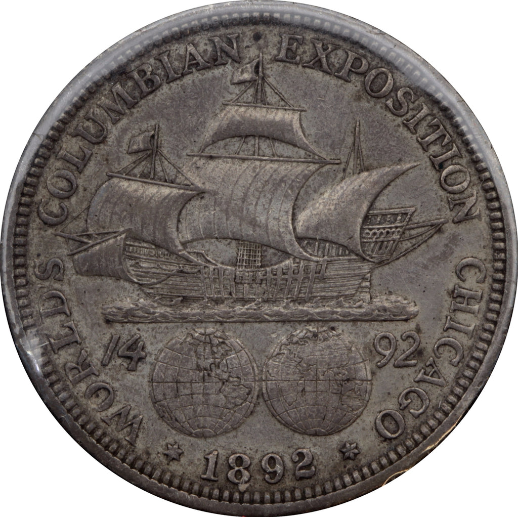 1892 Columbian Exposition USA Half Dollar Extra Fine (EF40)