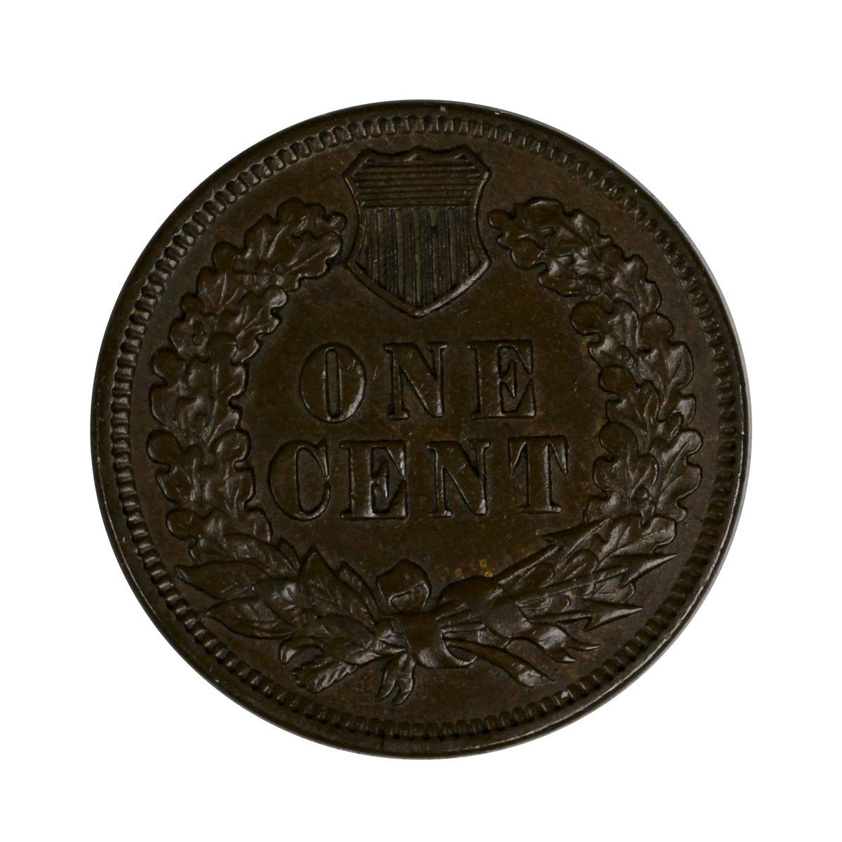 1871 USA Cent EF-AU (EF45) $