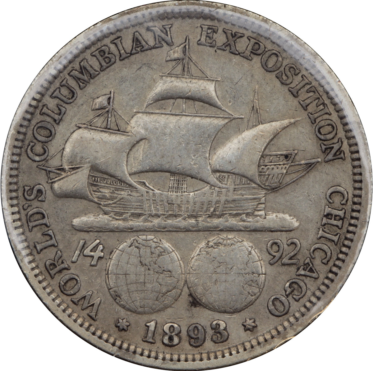 1893 Columbian Exposition USA Half Dollar Very Fine (VF20)