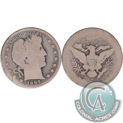 1897 S USA Half Dollar Filler $ – Colonial Acres Coins