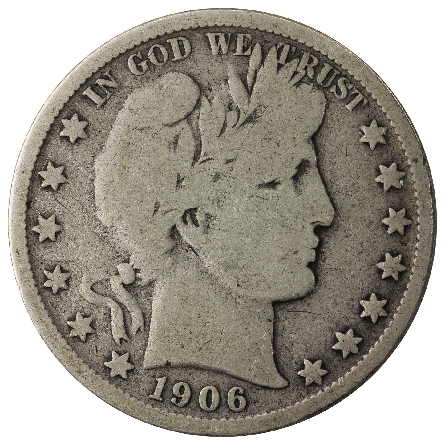 1906 O USA Half Dollar Good (G4)