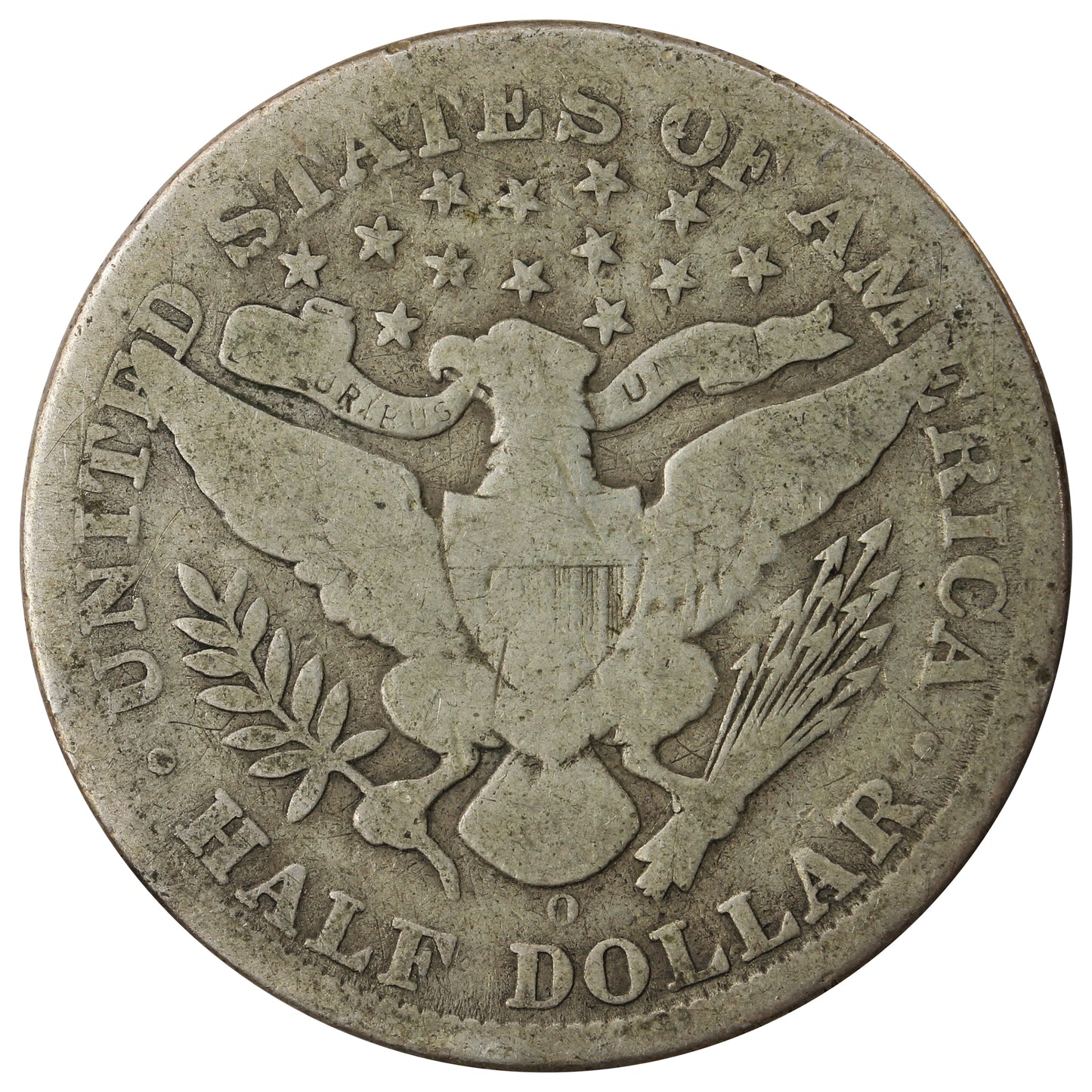 1907 O USA Half Dollar About Good (AG3)