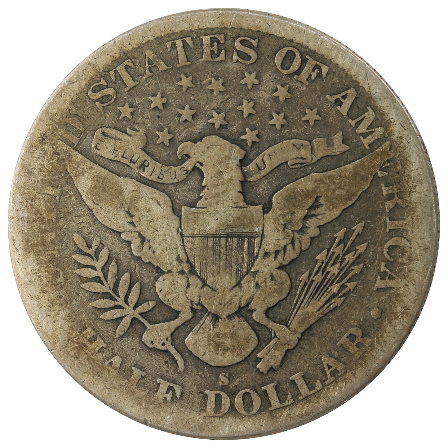 1892 S USA Half Dollar About Good (AG-3) $