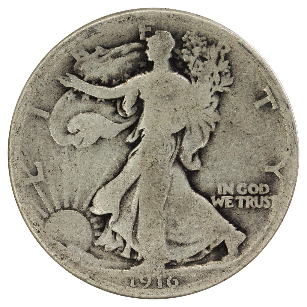 1916 USA Half Dollar Good (G4) $