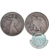 1917 S Obverse Mintmark USA Half Dollar About Good (AG3)