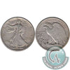 1917 S Reverse Mintmark USA Half Dollar Fine (F12)