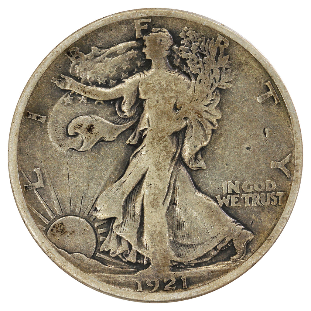 1921 S USA Half Dollar G-VG (G6) $