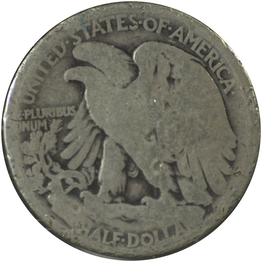 1921 USA Half Dollar About Good (AG3) $