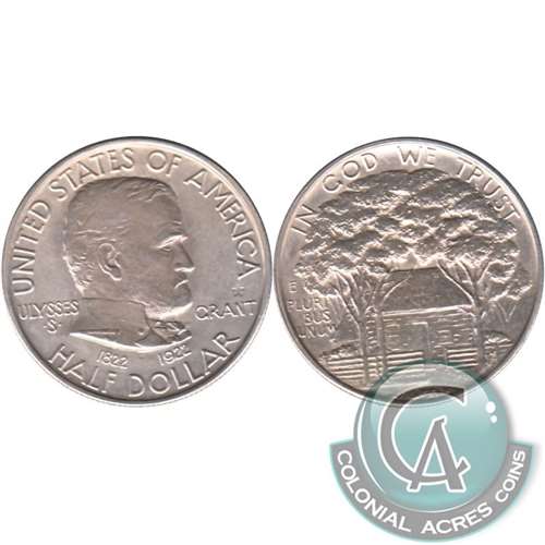 1922 Grant Memorial (Star) USA Half Dollar AU (AU50) $