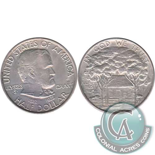 1922 Grant Memorial (Star) US Half Dollar Extra Fine (EF40) $