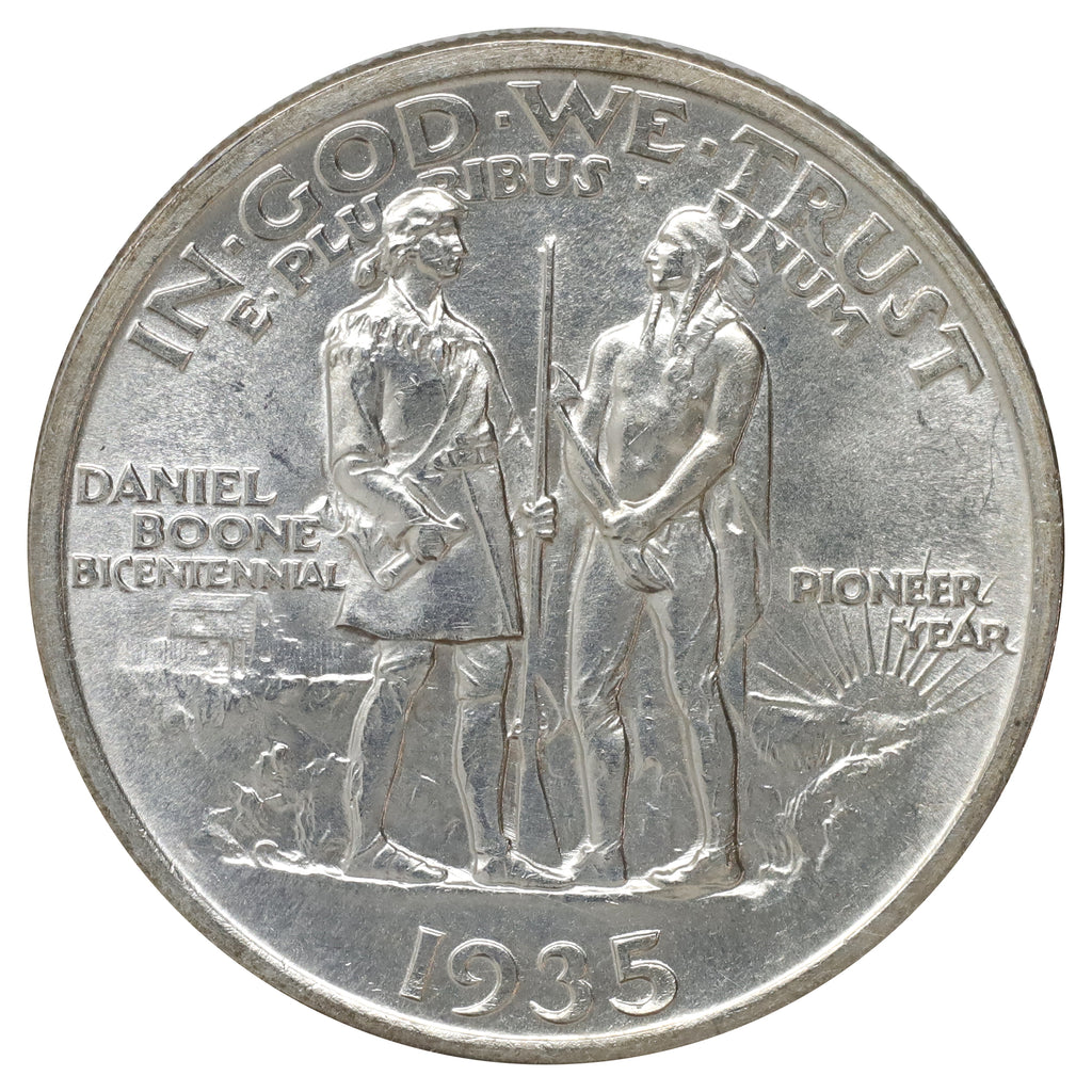 1935 Daniel Boone USA Half Dollar Choice Brilliant Uncirculated (MS64) $