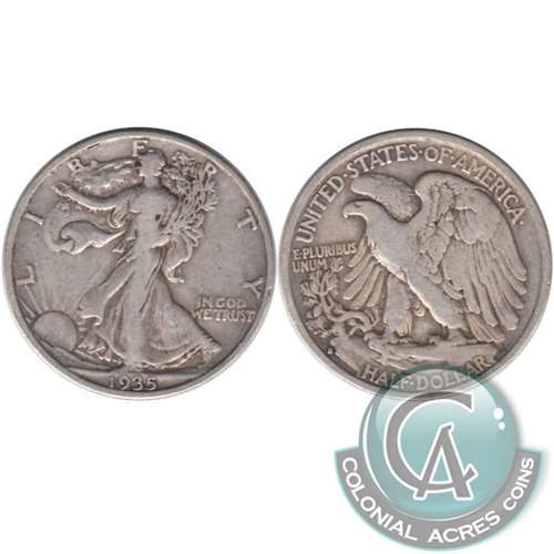 1935 S USA Half Dollar F-VF (F15)
