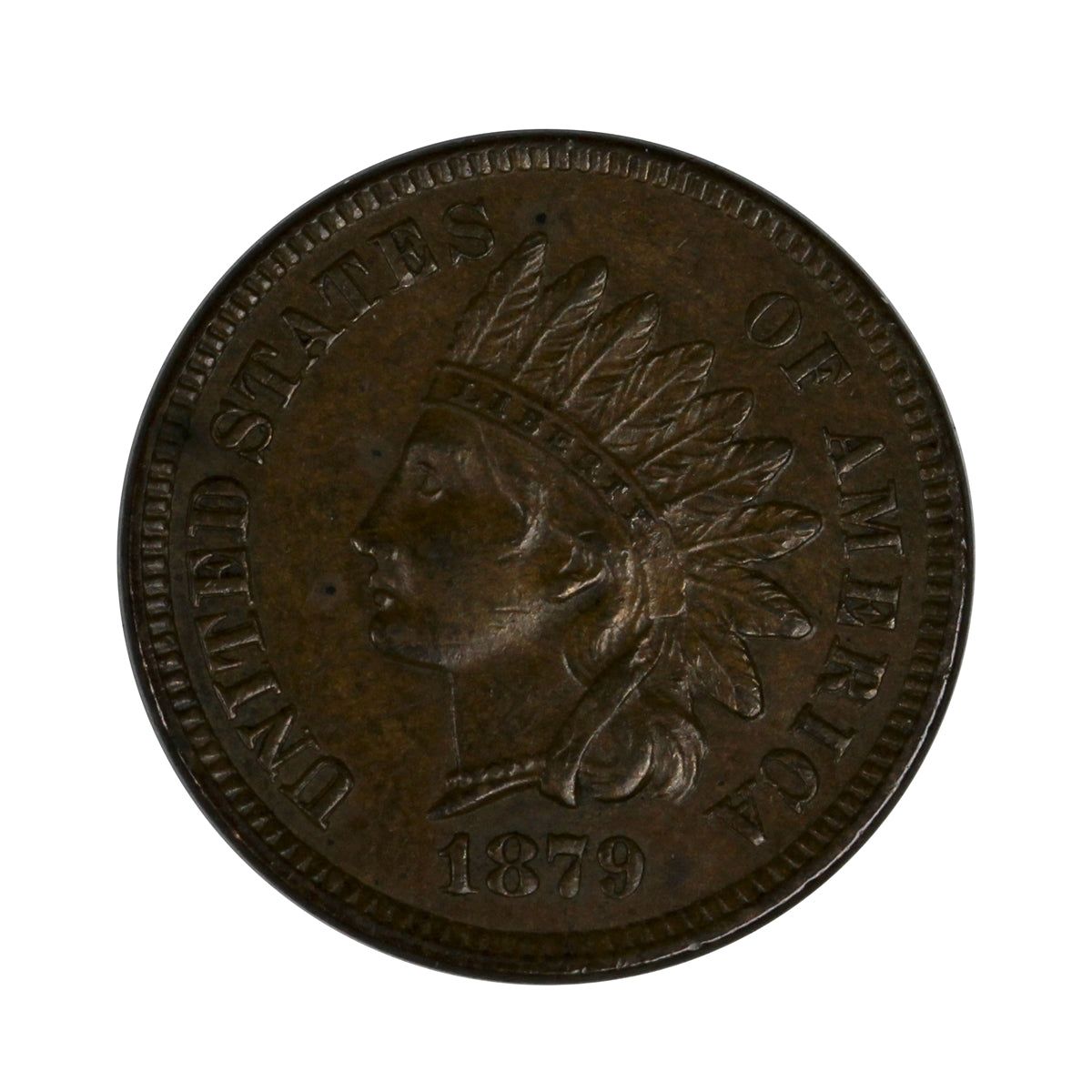 1879 USA Cent Almost Uncirculated (AU50) $
