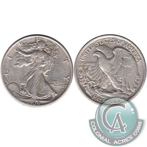 1936 USA Half Dollar Extra Fine (EF40)