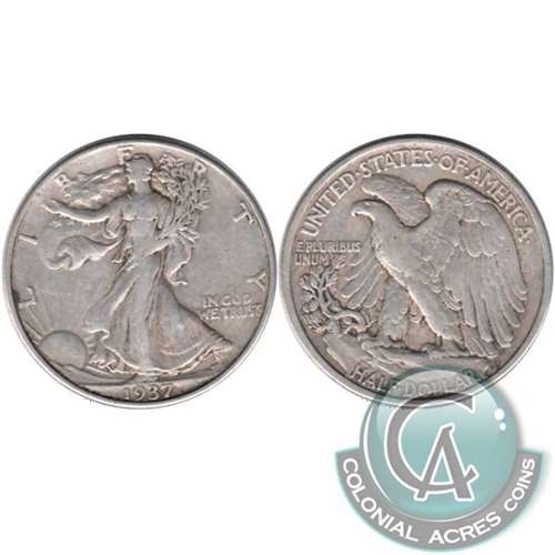 1937 USA Half Dollar VF-EF (VF30)