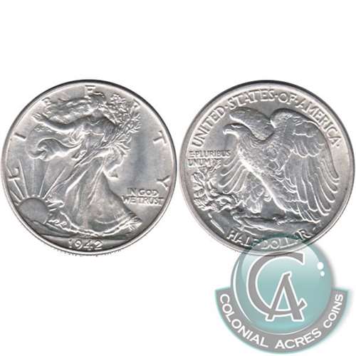 1942 USA Half Dollar AU-UNC (AU55)