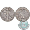 1944 D USA Half Dollar F-VF (F15)