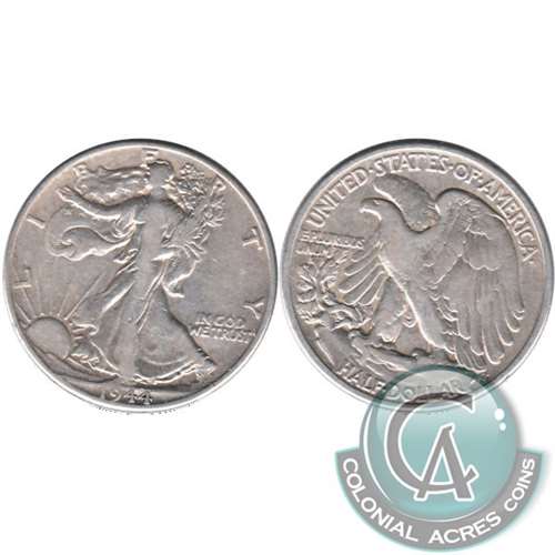 1944 USA Half Dollar F-VF (F15)