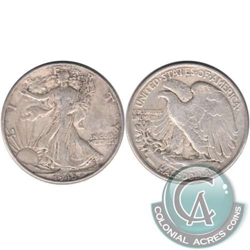 1945 USA Half Dollar VF-EF (VF30)