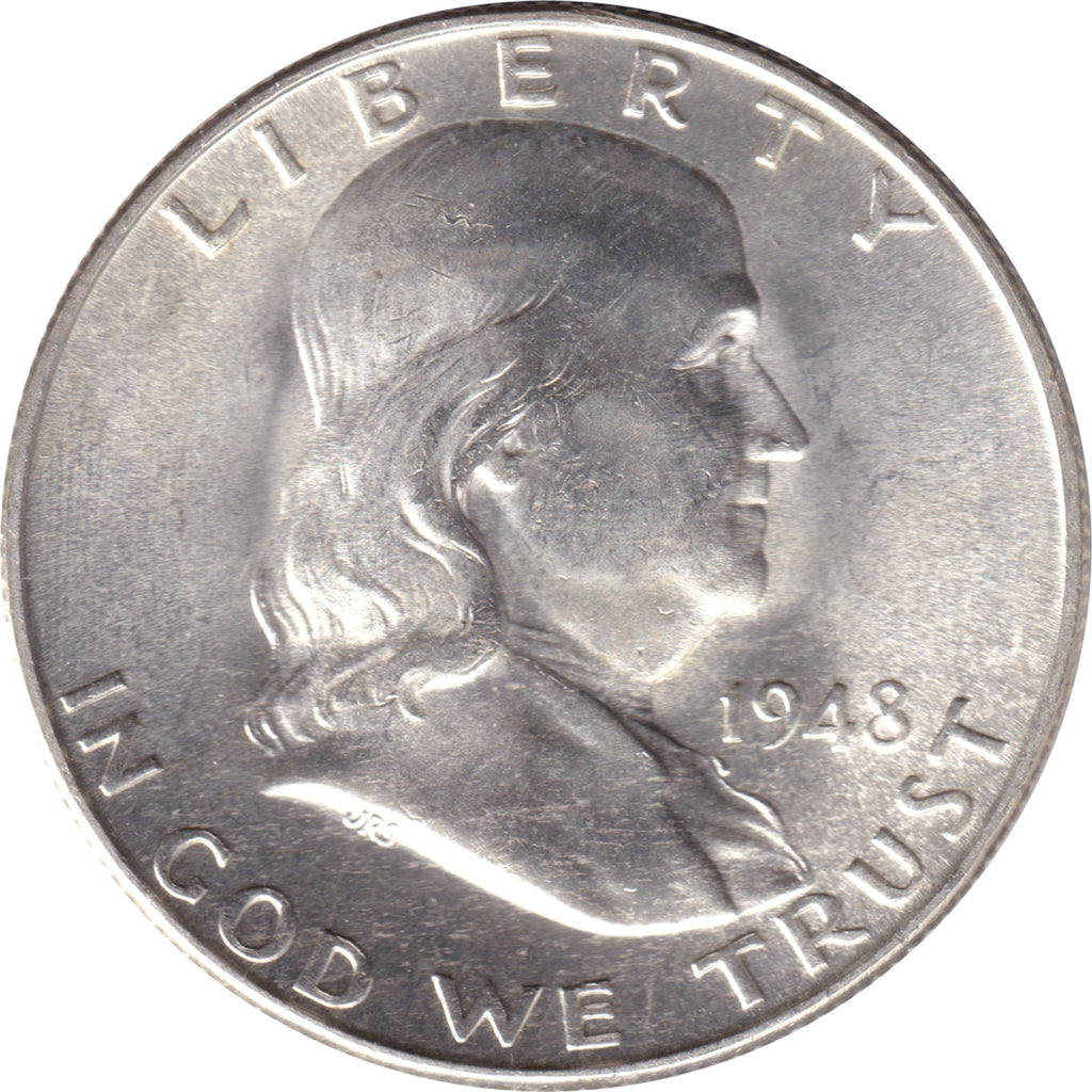 1948 D USA Half Dollar Brilliant Uncirculated (MS63)