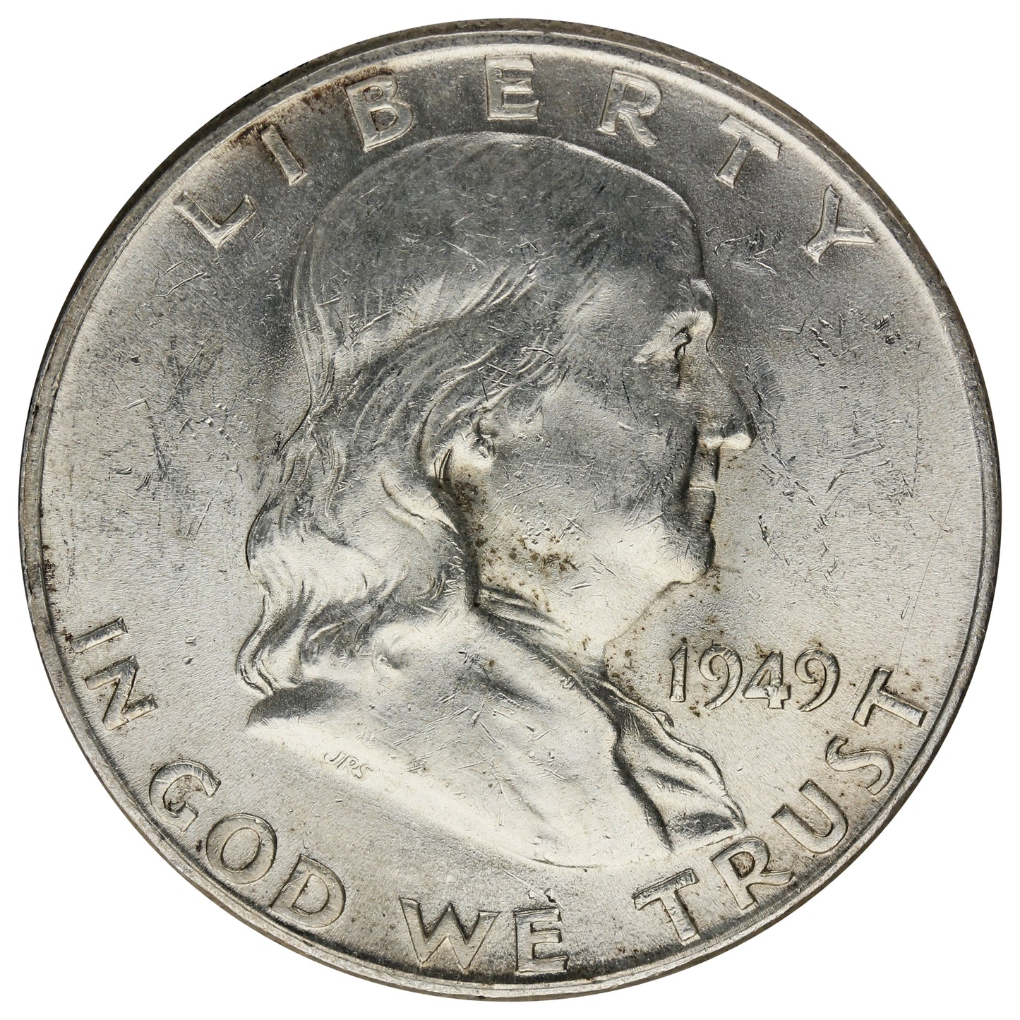 1949 D USA Half Dollar Uncirculated (MS60)