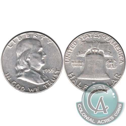 1955 USA Half Dollar Extra Fine (EF40)
