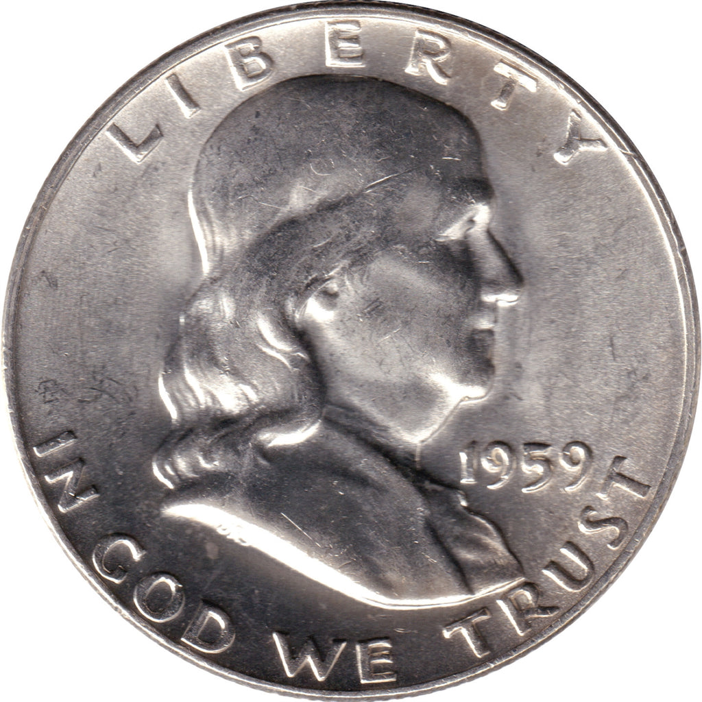 1959 D USA Half Dollar Brilliant Uncirculated (MS63)