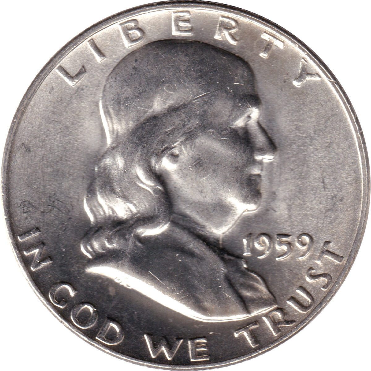1959 D USA Half Dollar Brilliant Uncirculated (MS63)