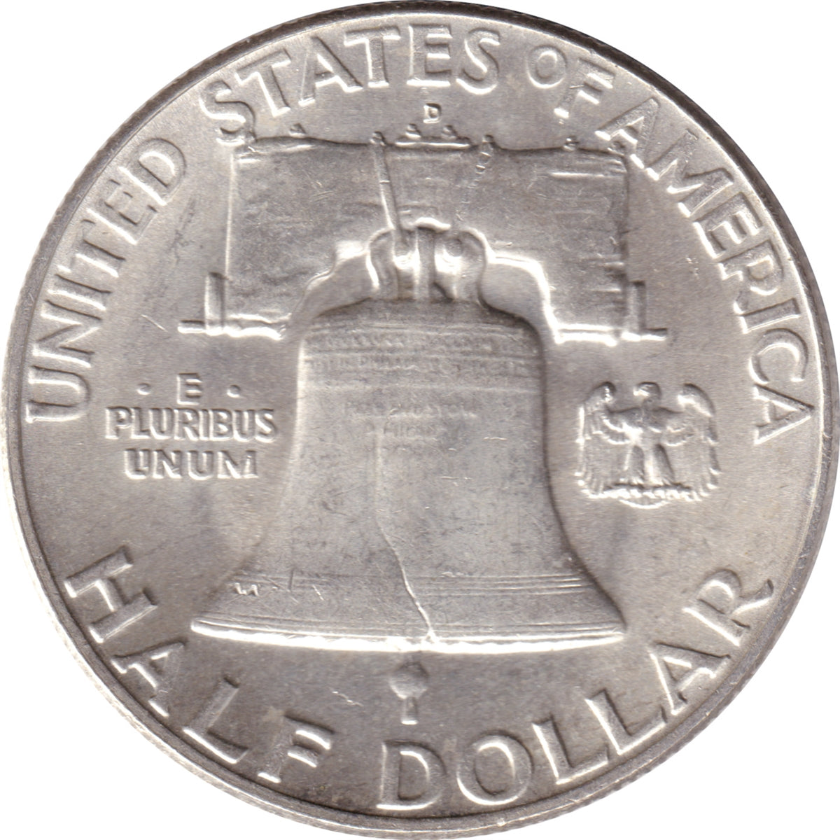 1960 D USA Half Dollar Brilliant Uncirculated (MS63)