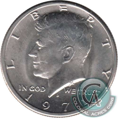 1971 D USA Half Dollar Brilliant Uncirculated (MS63)
