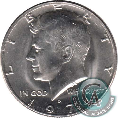 1974 D USA Half Dollar Brilliant Uncirculated (MS63)