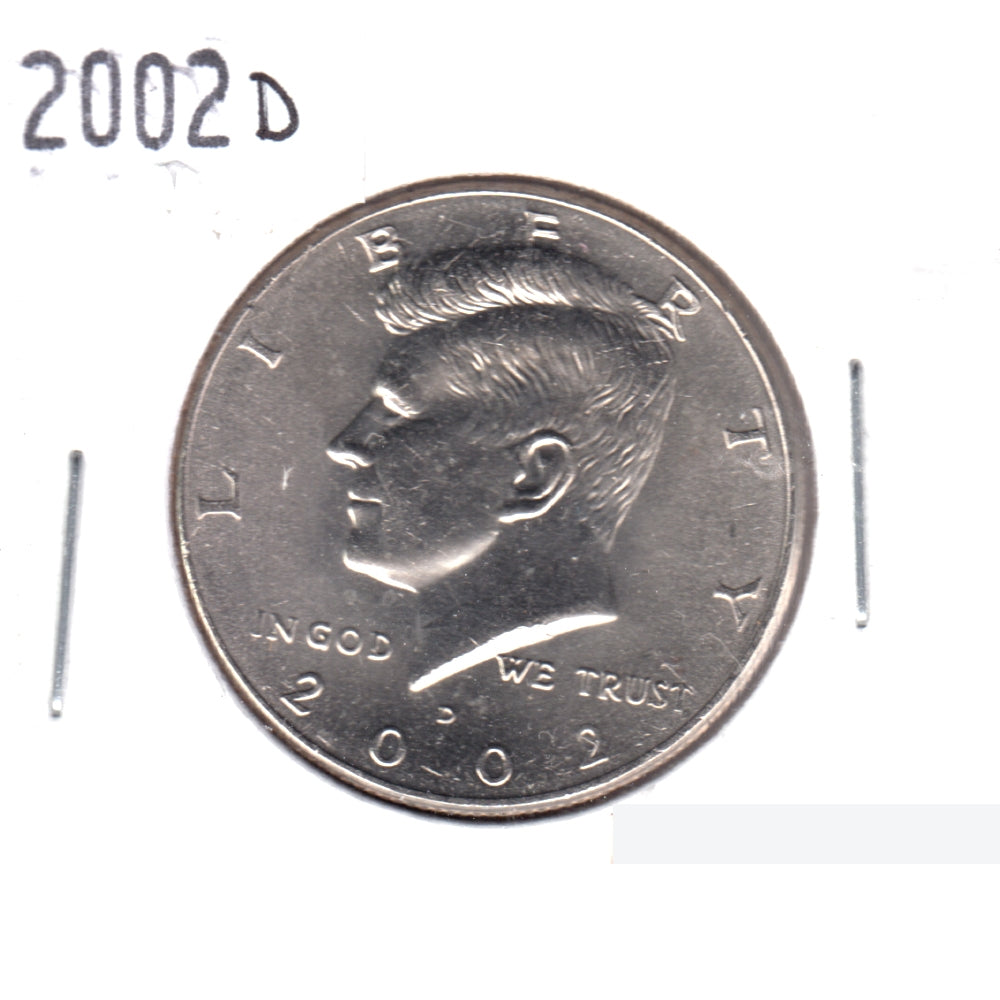 2002 D USA Half Dollar Brilliant Uncirculated (MS63)
