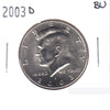 2003 D USA Half Dollar Brilliant Uncirculated (MS63)