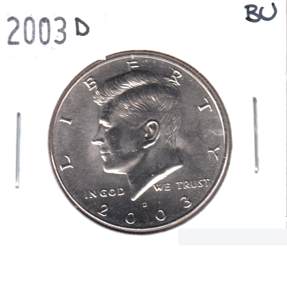 2003 D USA Half Dollar Brilliant Uncirculated (MS63)