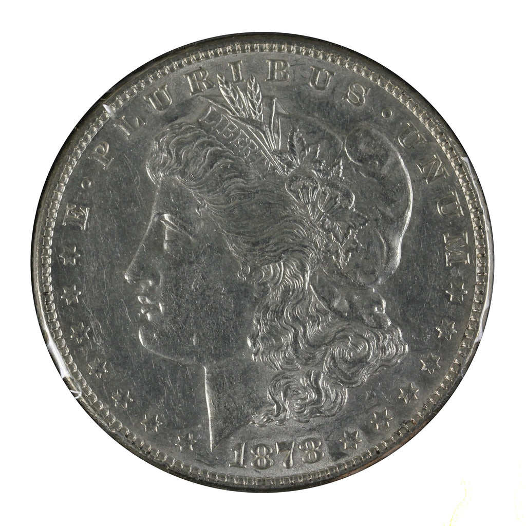1878 2nd Reverse 7 Feathers USA Dollar EF-AU (EF45) $