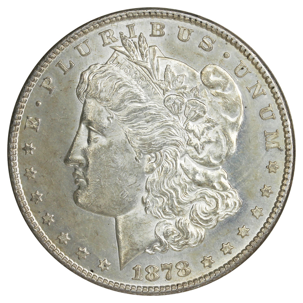 1878 S USA Dollar UNC+ (MS62) $