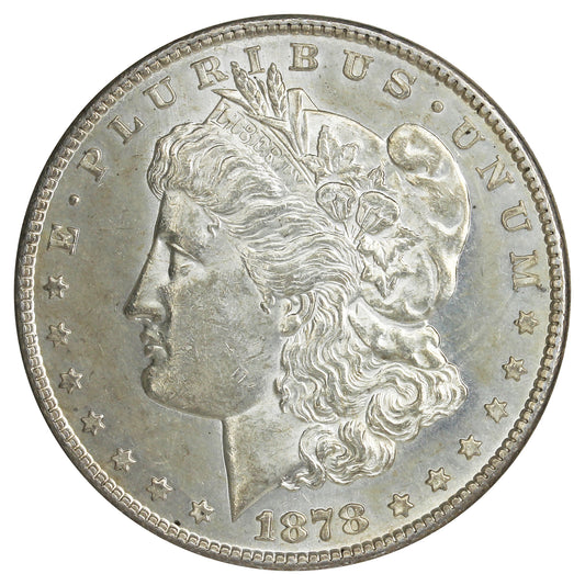 1878 S USA Dollar UNC+ (MS62) $