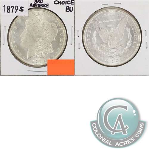 1879 S USA Dollar Choice Brilliant Uncirculated (MS64) $