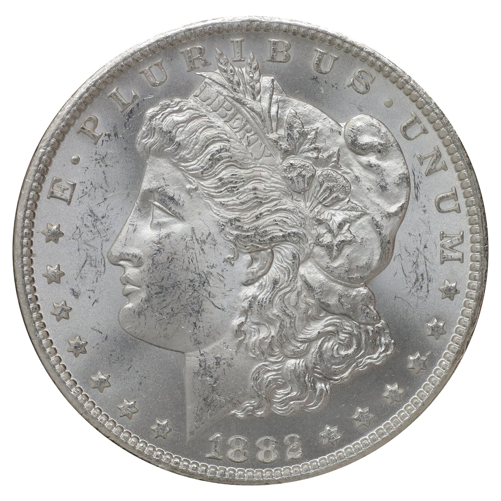 1882 CC USA Dollar Choice Brilliant Uncirculated (MS64) $