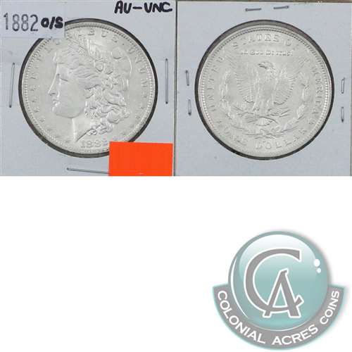 1882 O/S USA Dollar AU-UNC (AU55) $